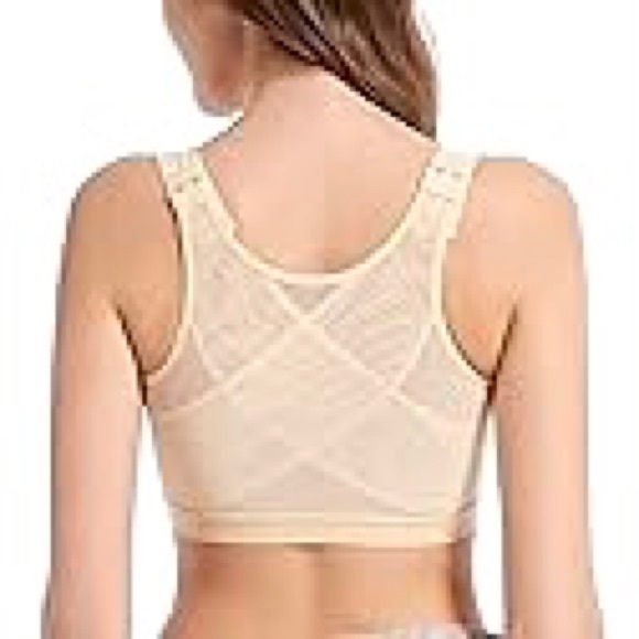 BRAS Front Closure Deep cupFull-Back Coverage PushUp Wireless Seamless Underwear - Picture 4 of 14